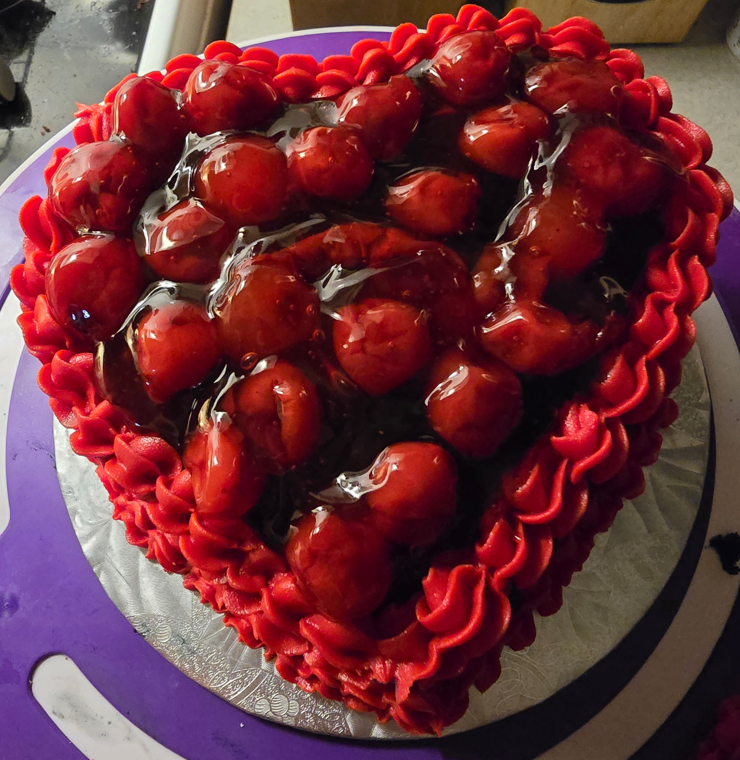 6inch Heart Cake